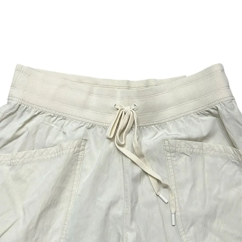 Calia Athletic Shorts Medium Ivory Drawstring 4” Inseam NWT